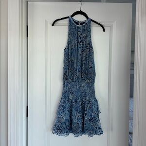 Ramy Brook Blue Printed Silva NWT